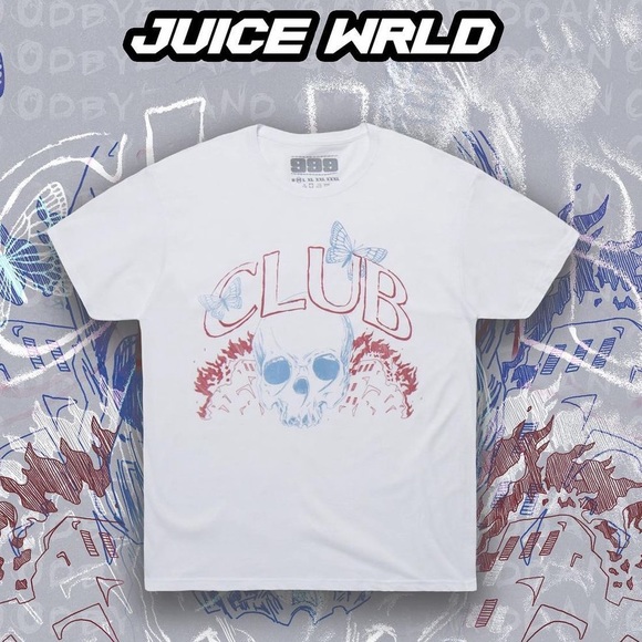 999 Club Juice Wrld Member Tee Size Medium - Picture 1 of 6